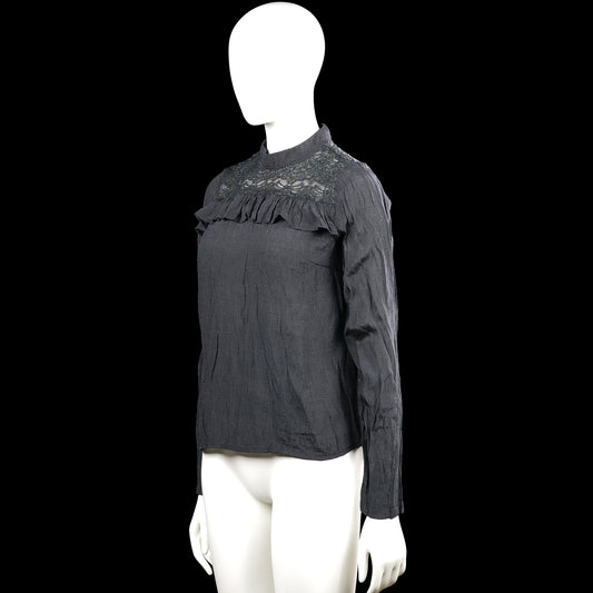 Blouse - Charcoal - Size 38
