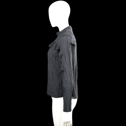 Blouse - Charcoal - Size 38