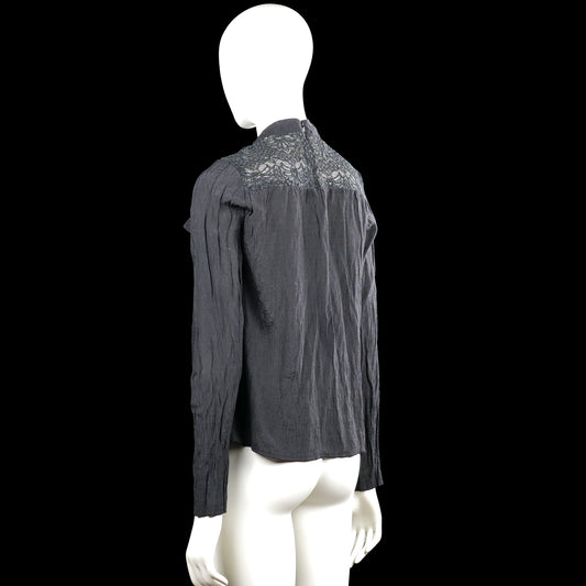 Blouse - Charcoal - Size 38
