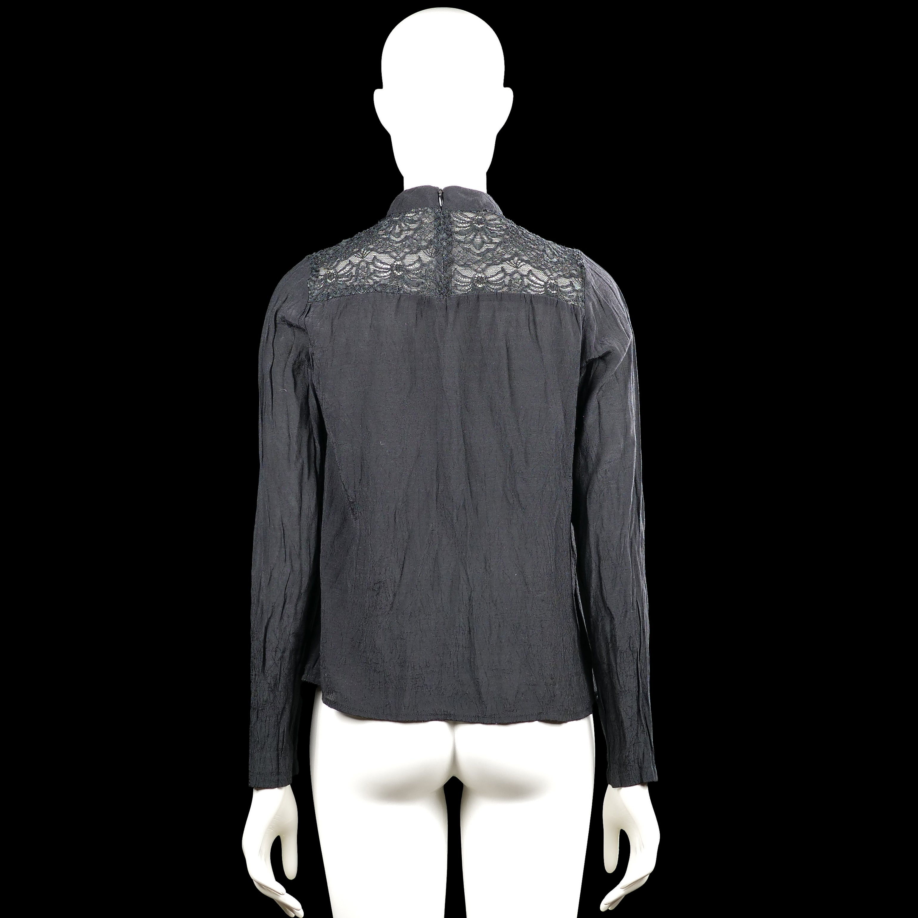 Blouse - Charcoal - Size 38
