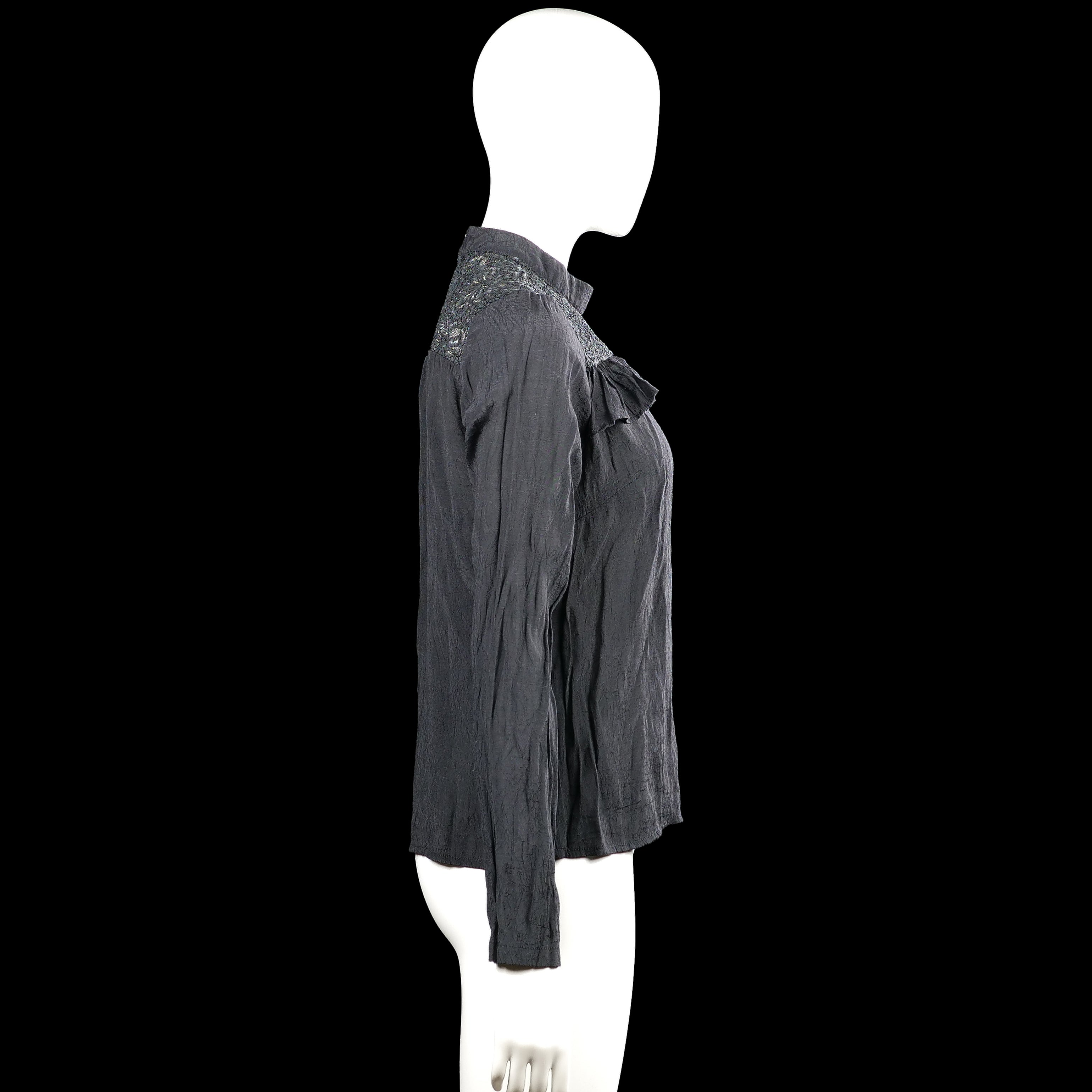 Blouse - Charcoal - Size 38