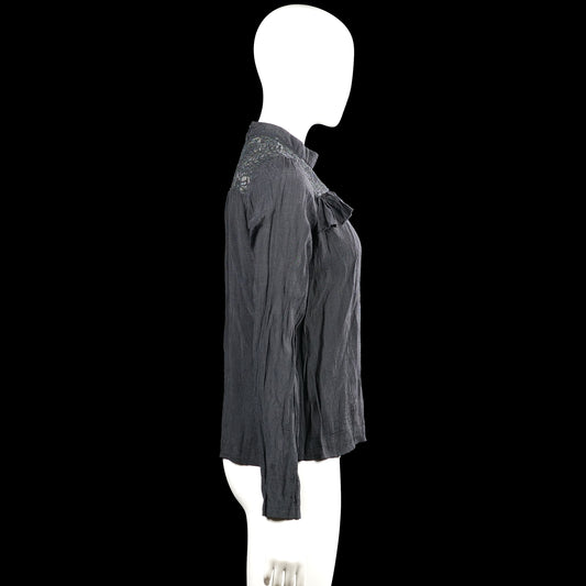 Blouse - Charcoal - Size 38