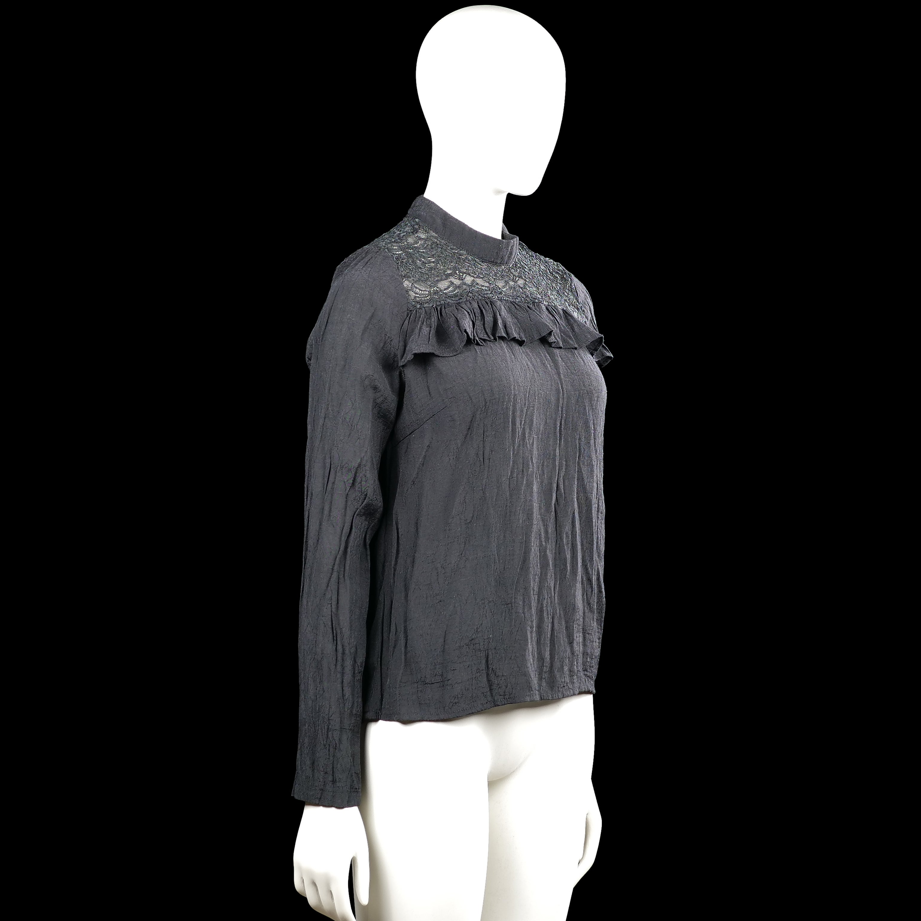Blouse - Charcoal - Size 38