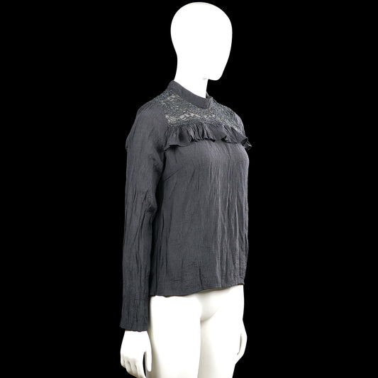 Blouse - Charcoal - Size 38