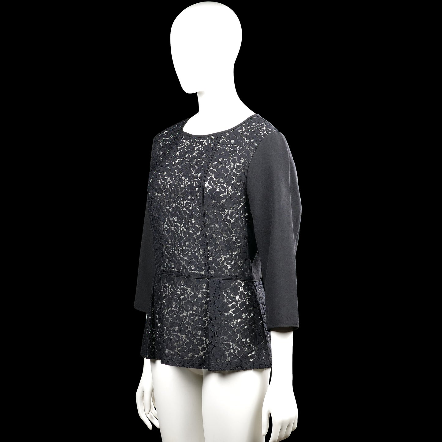 Tunic - Black & Gray - Size 38