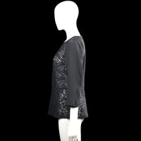 Tunic - Black & Gray - Size 38