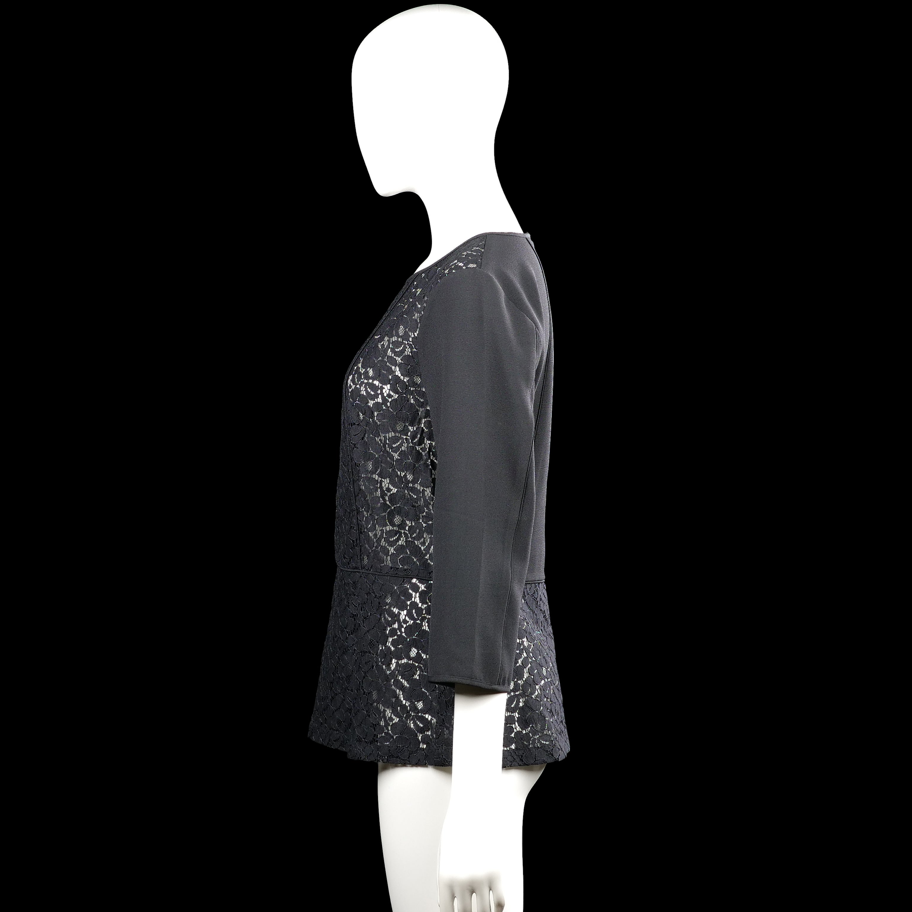 Tunic - Black & Gray - Size 38