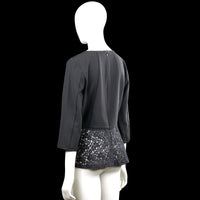 Tunic - Black & Gray - Size 38