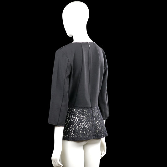 Tunic - Black & Gray - Size 38