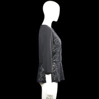 Tunic - Black & Gray - Size 38