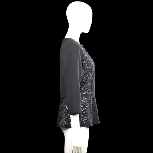 Tunic - Black & Gray - Size 38