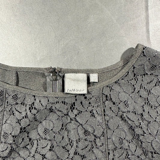 Tunic - Black & Gray - Size 38