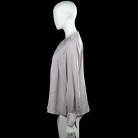 Blouse - Light Gray - Size M