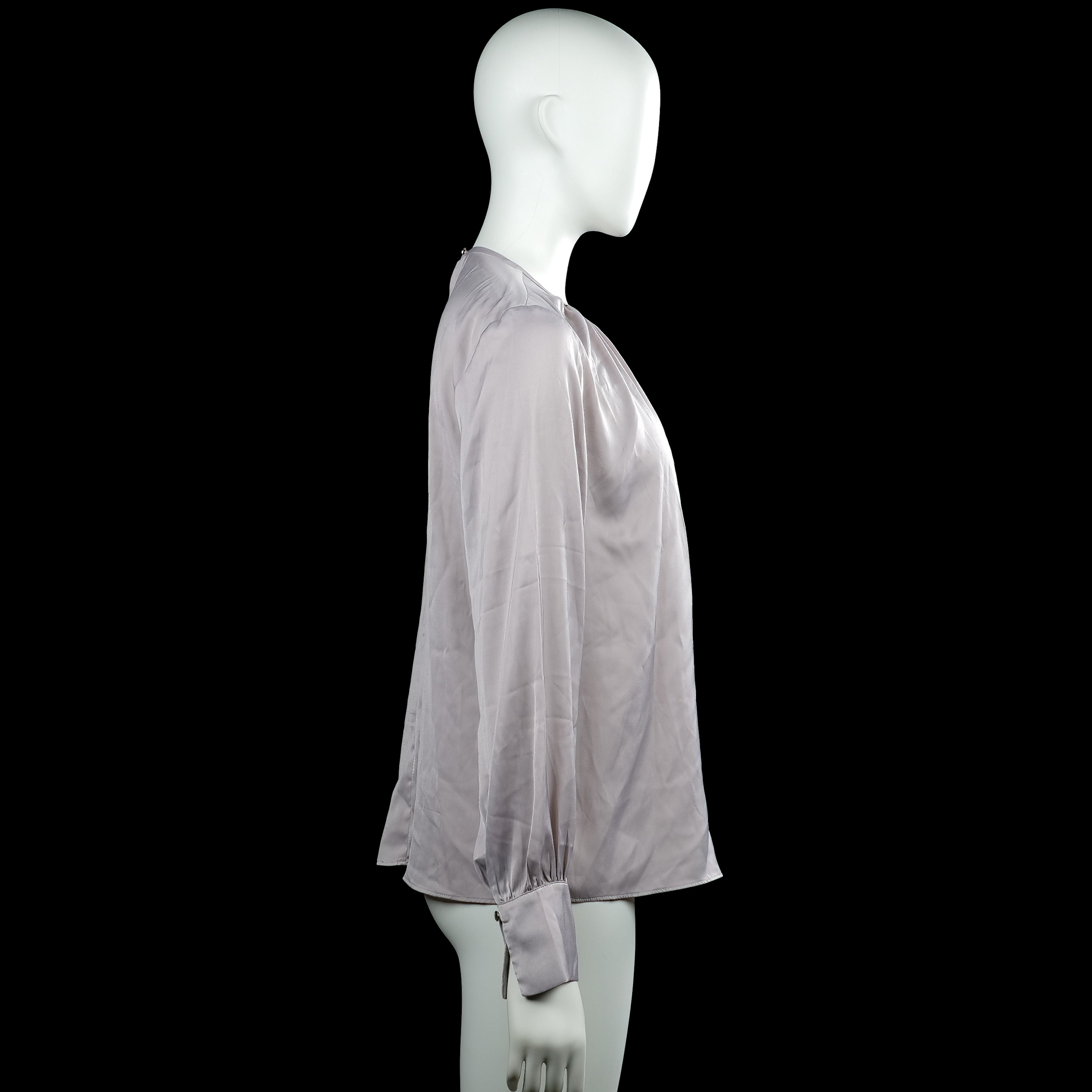 Blouse - Light Gray - Size M