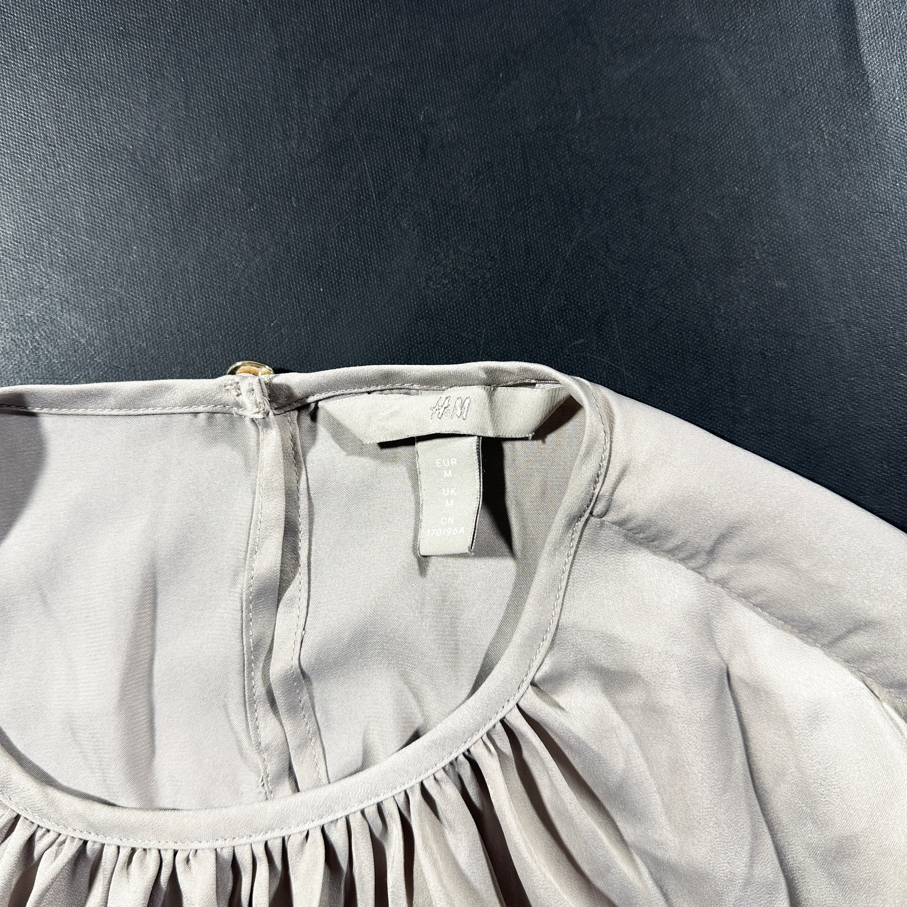 Blouse - Light Gray - Size M
