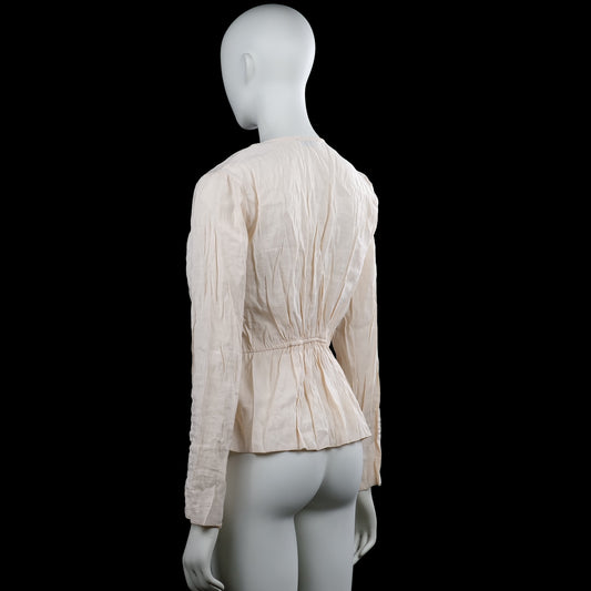 Blouse - Ivory - Size 38