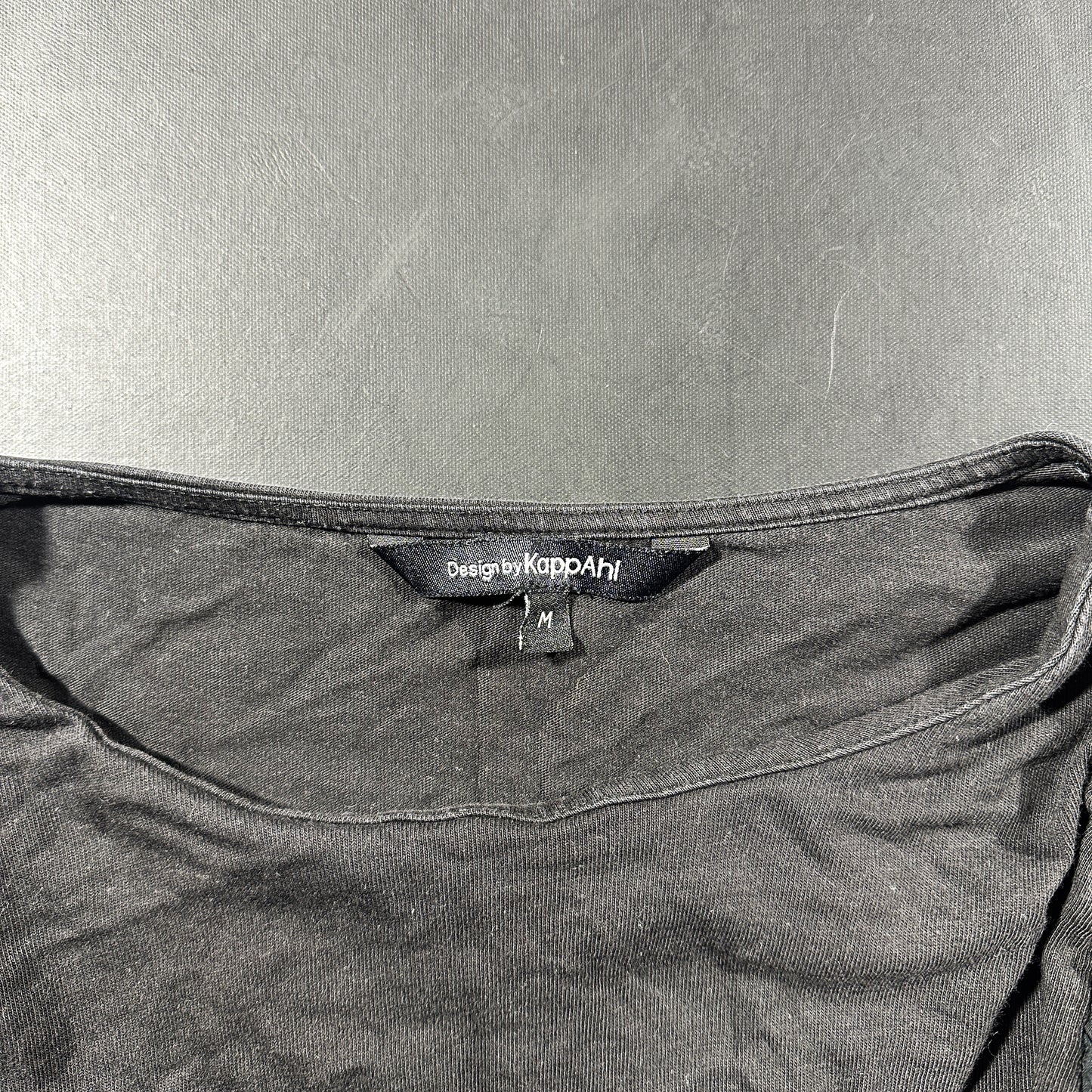 Blouse - Charcoal & Black - Size M