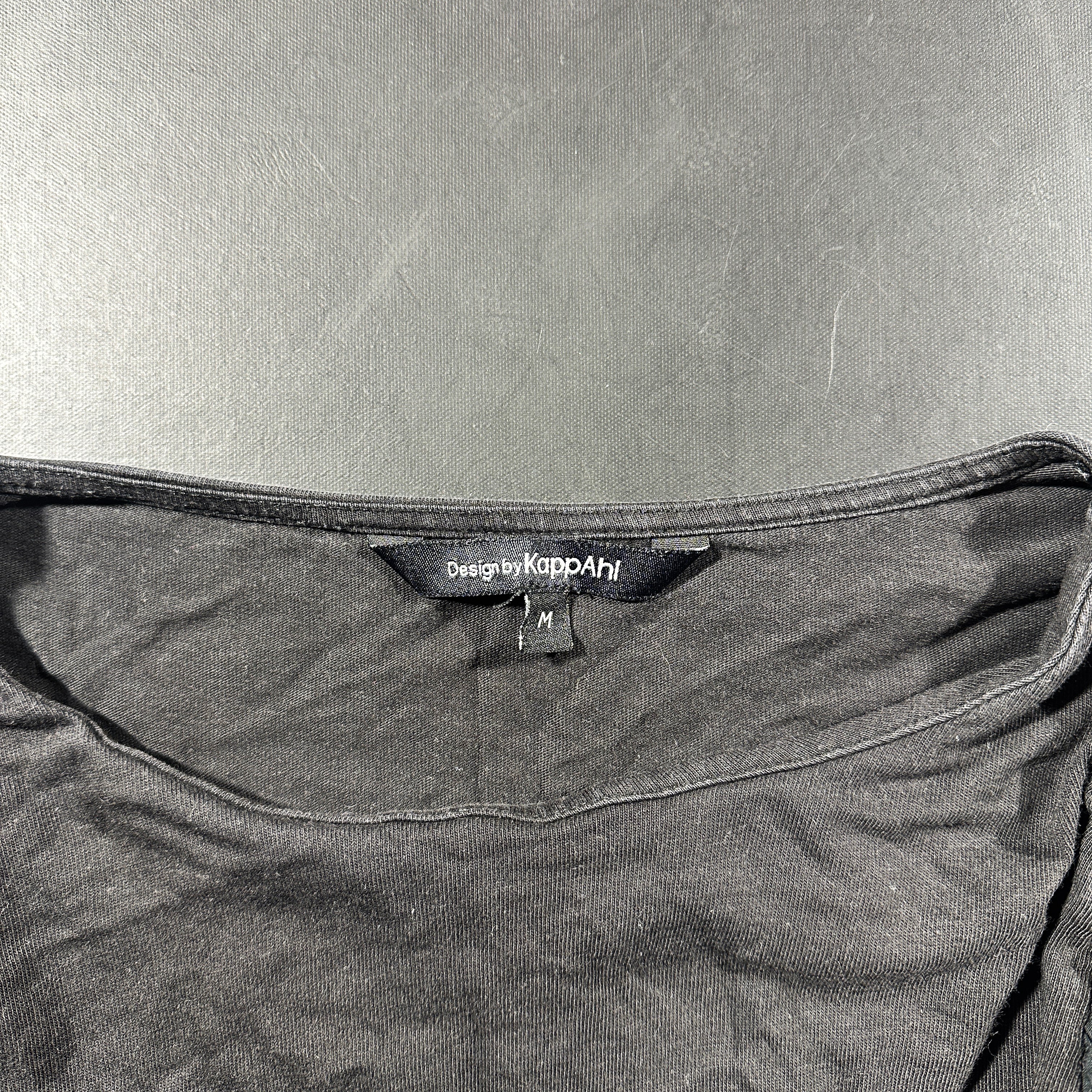 Blouse - Charcoal & Black - Size M