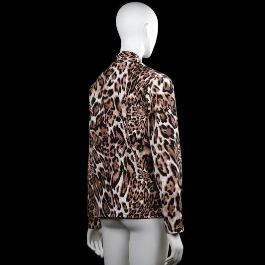 Blouse - Brown & Black - Size M
