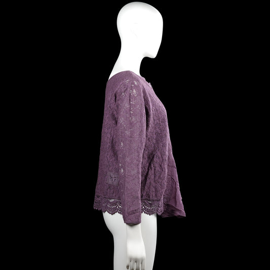 Blouse - Purple - Size S