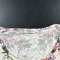 Tunic - Ivory & Pink - Size L