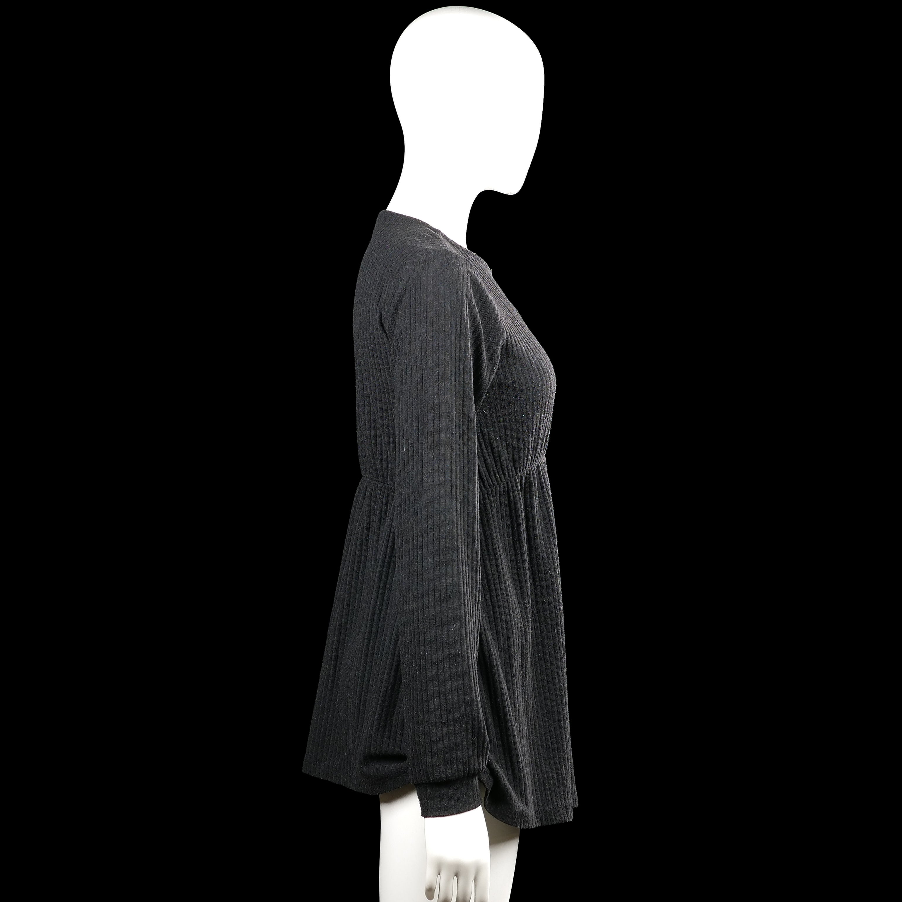 Tunic - Black - Size M