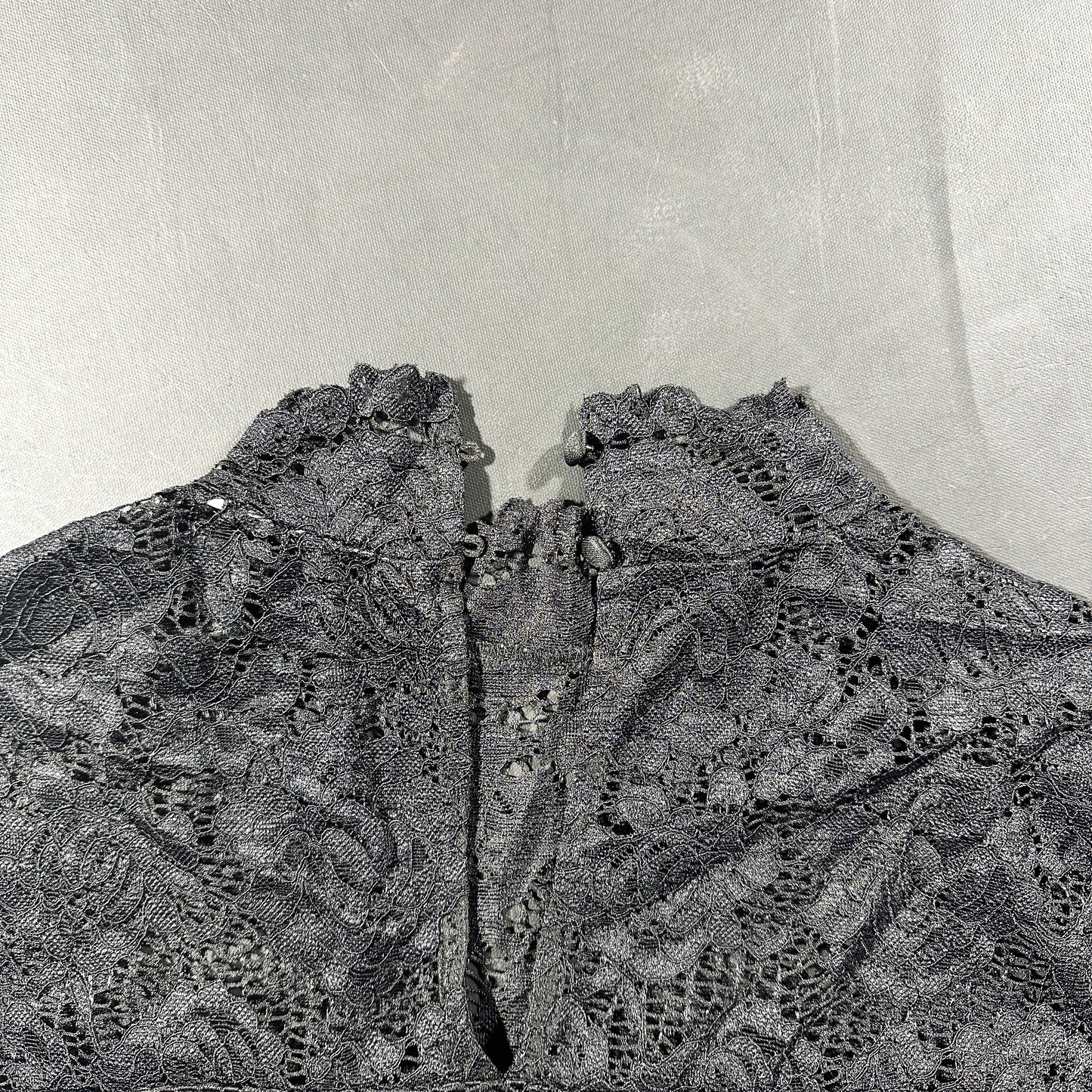 Blouse - Black & White - Size S