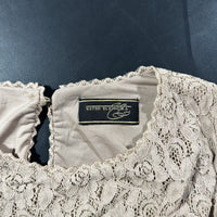 Long-sleeve top - Taupe - Size M