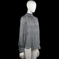 Blouse - Black & White - Size S