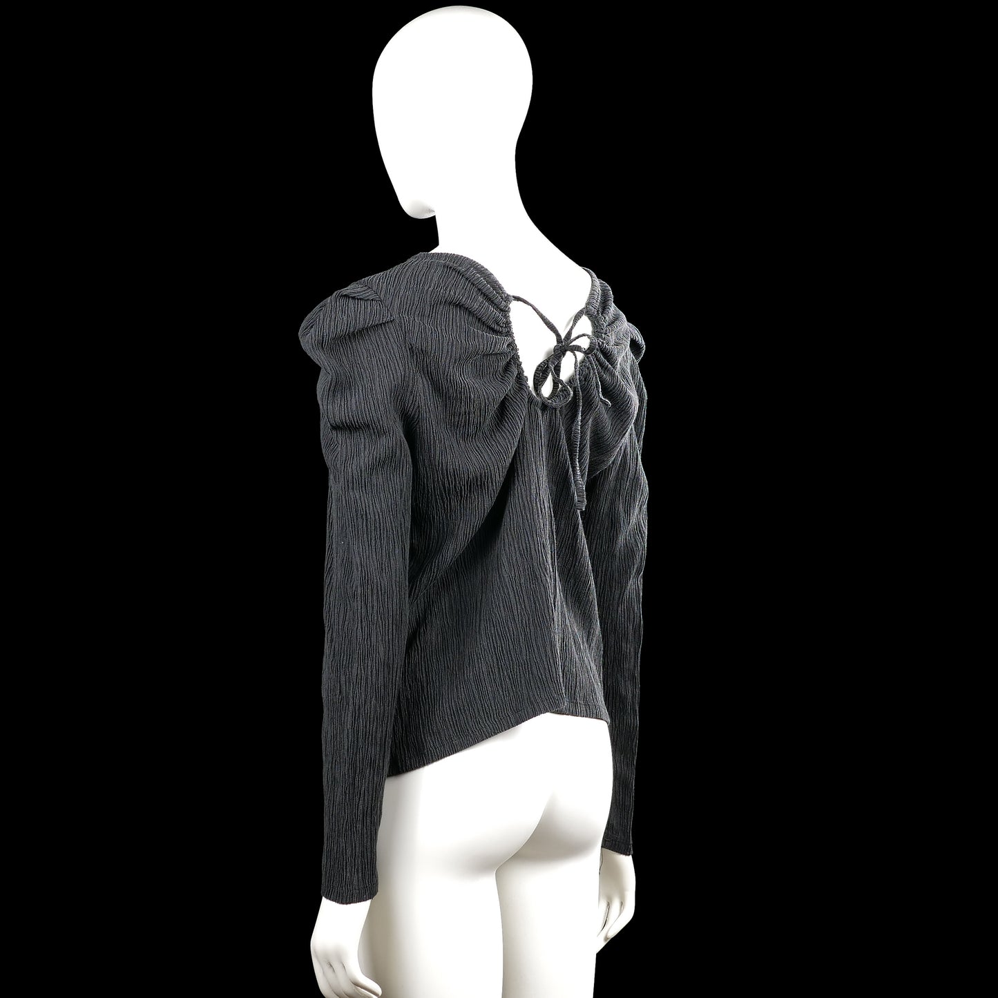 Long-sleeve top - Dark Gray - Size L