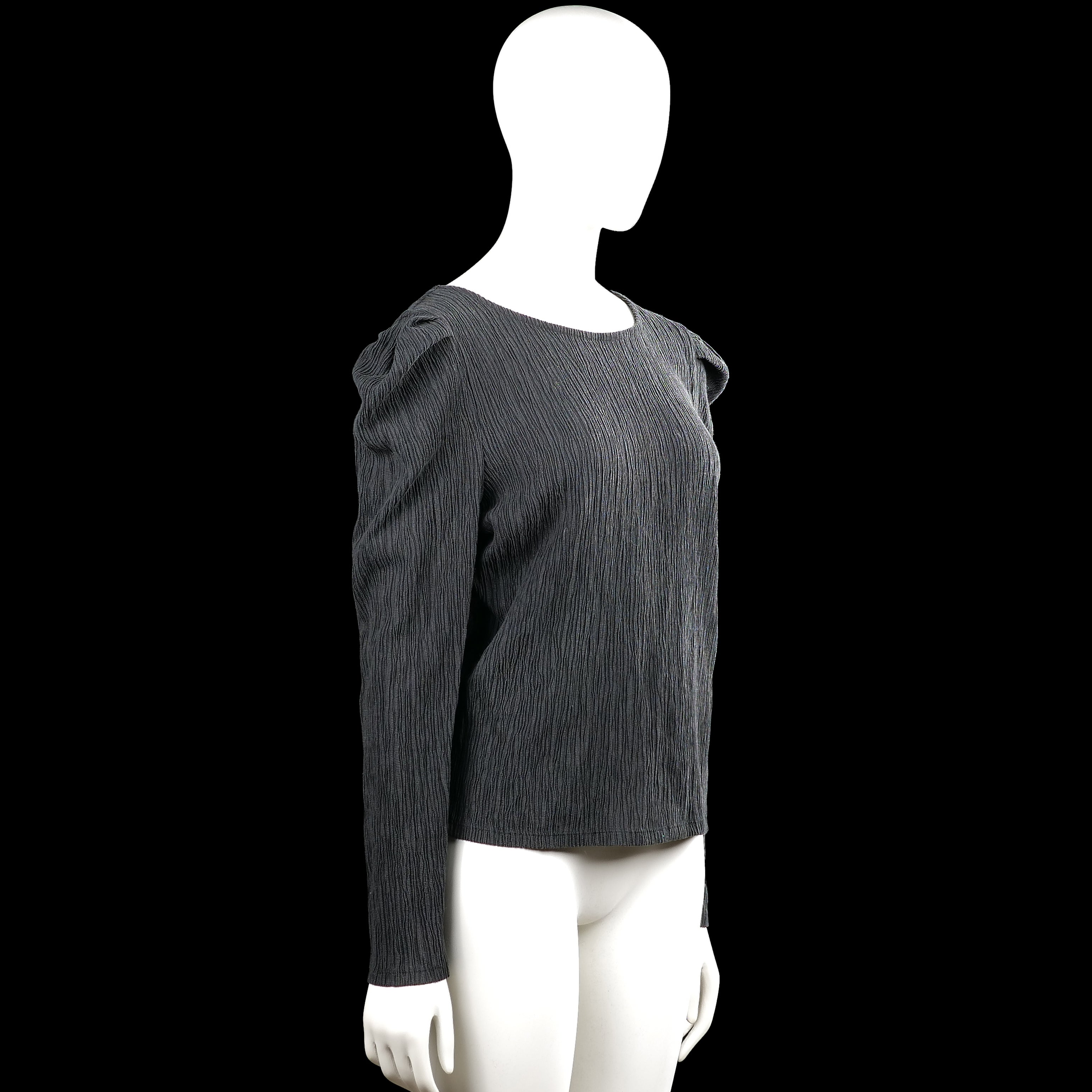 Long-sleeve top - Dark Gray - Size L