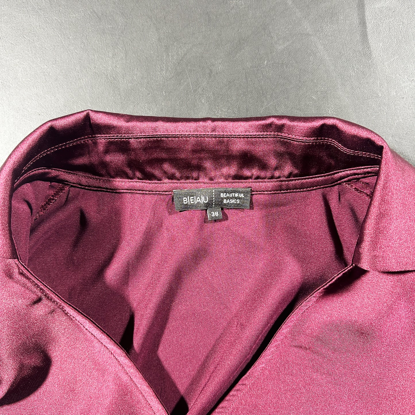 Blouse - Burgundy - Size 38