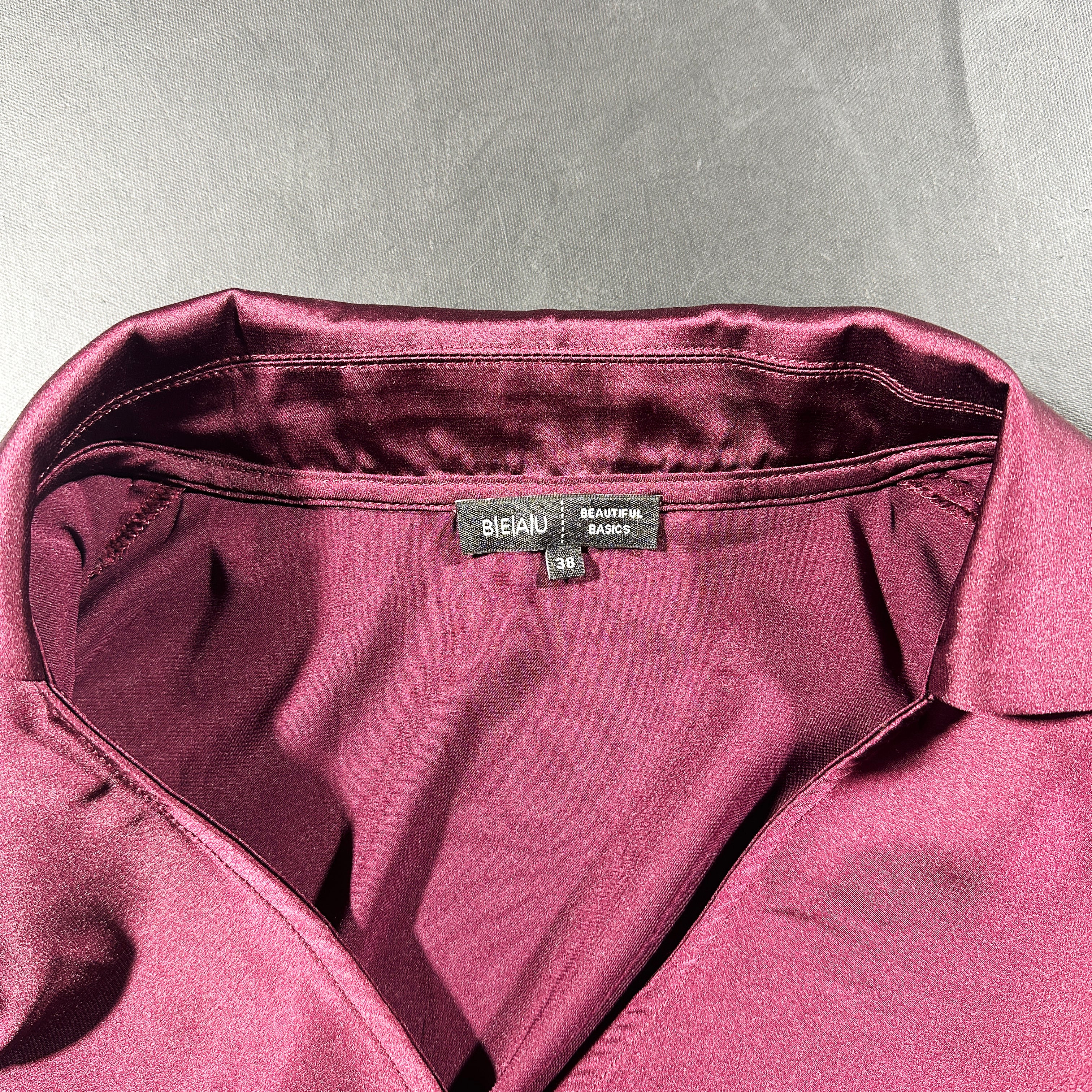Blouse - Burgundy - Size 38