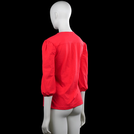 Long-sleeve top - Red - Size S