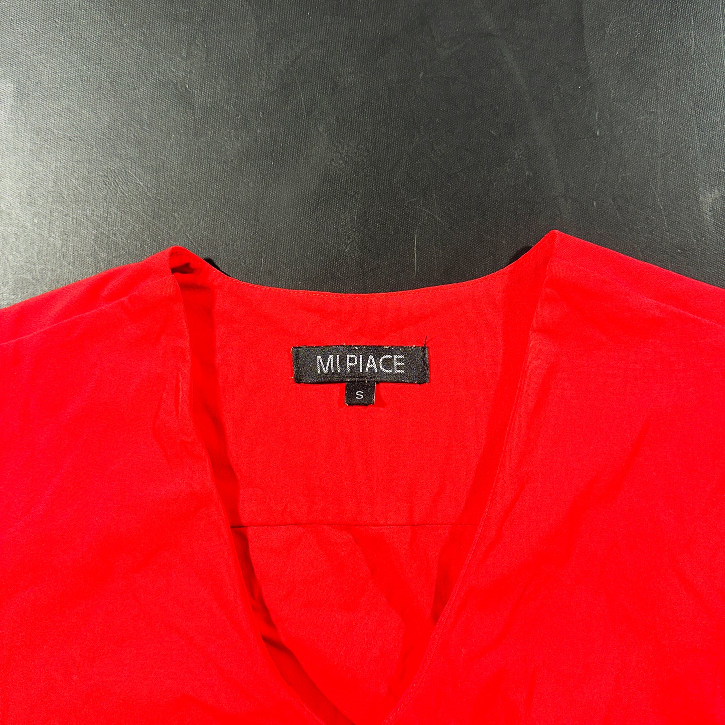 Long-sleeve top - Red - Size S