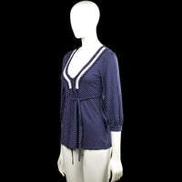Tunic - Navy & White - Size XS