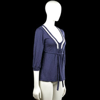 Tunic - Navy & White - Size XS