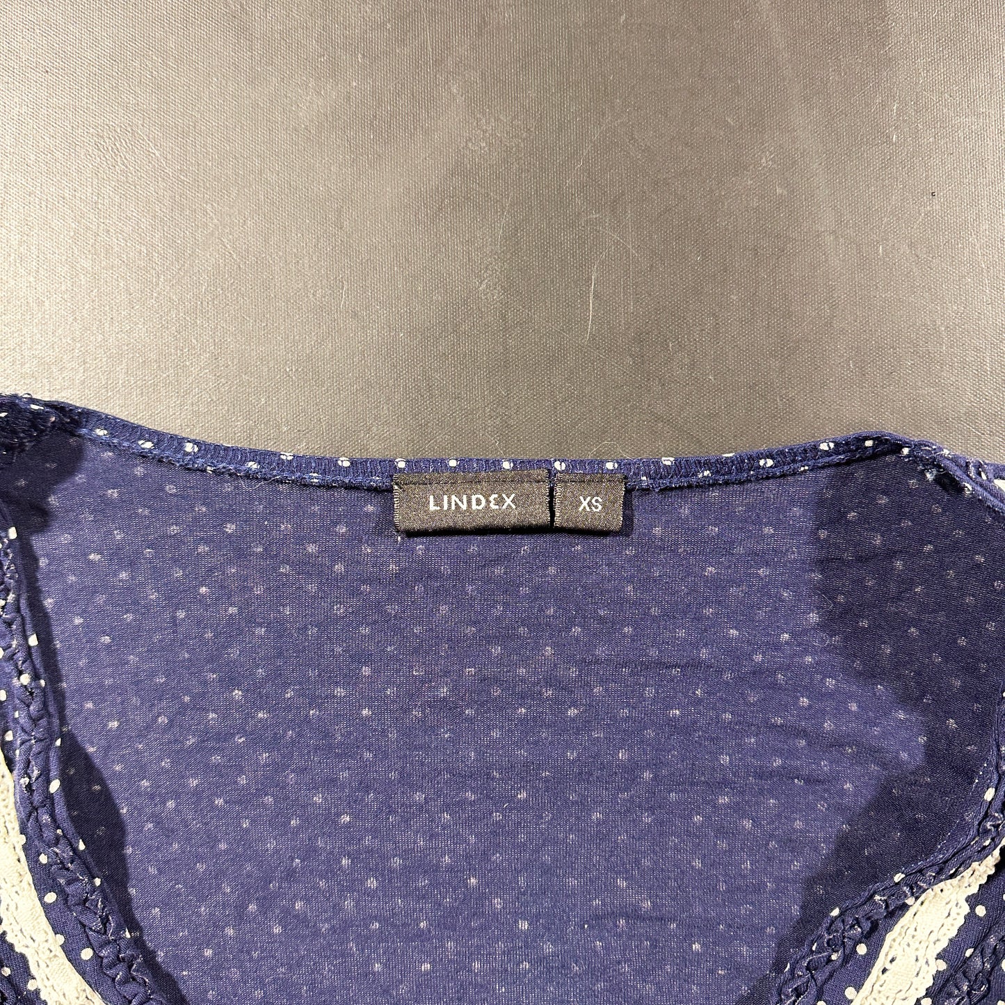 Tunic - Navy & White - Size XS