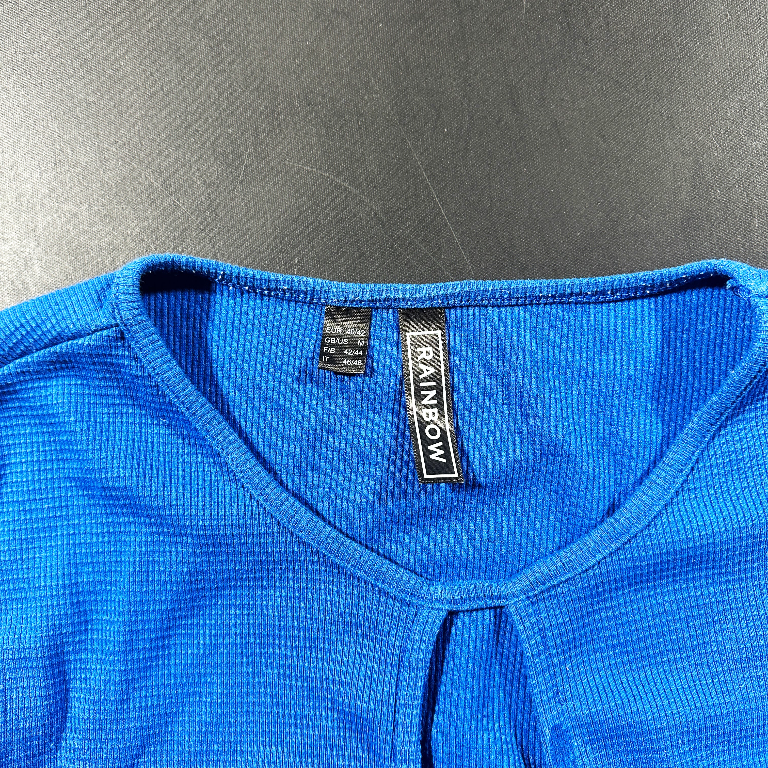 Long-sleeve top - Royal Blue - Size 40, 42
