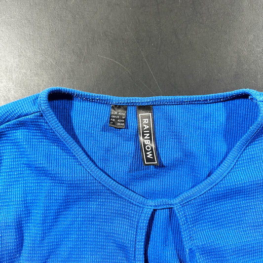 Long-sleeve top - Royal Blue - Size 40, 42