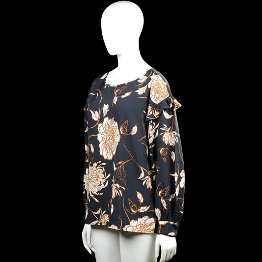 Blouse - Black & White - Size 40