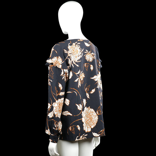 Blouse - Black & White - Size 40