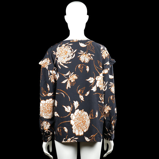 Blouse - Black & White - Size 40
