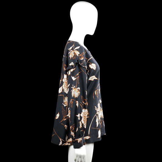 Blouse - Black & White - Size 40