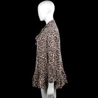 Tunic - Beige & Black - Size M