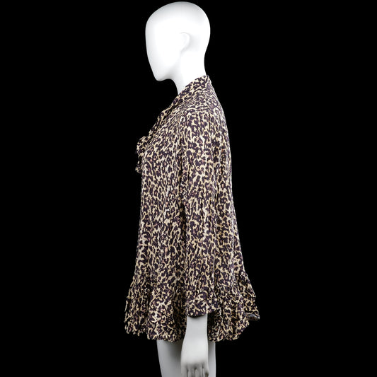Tunic - Beige & Black - Size M