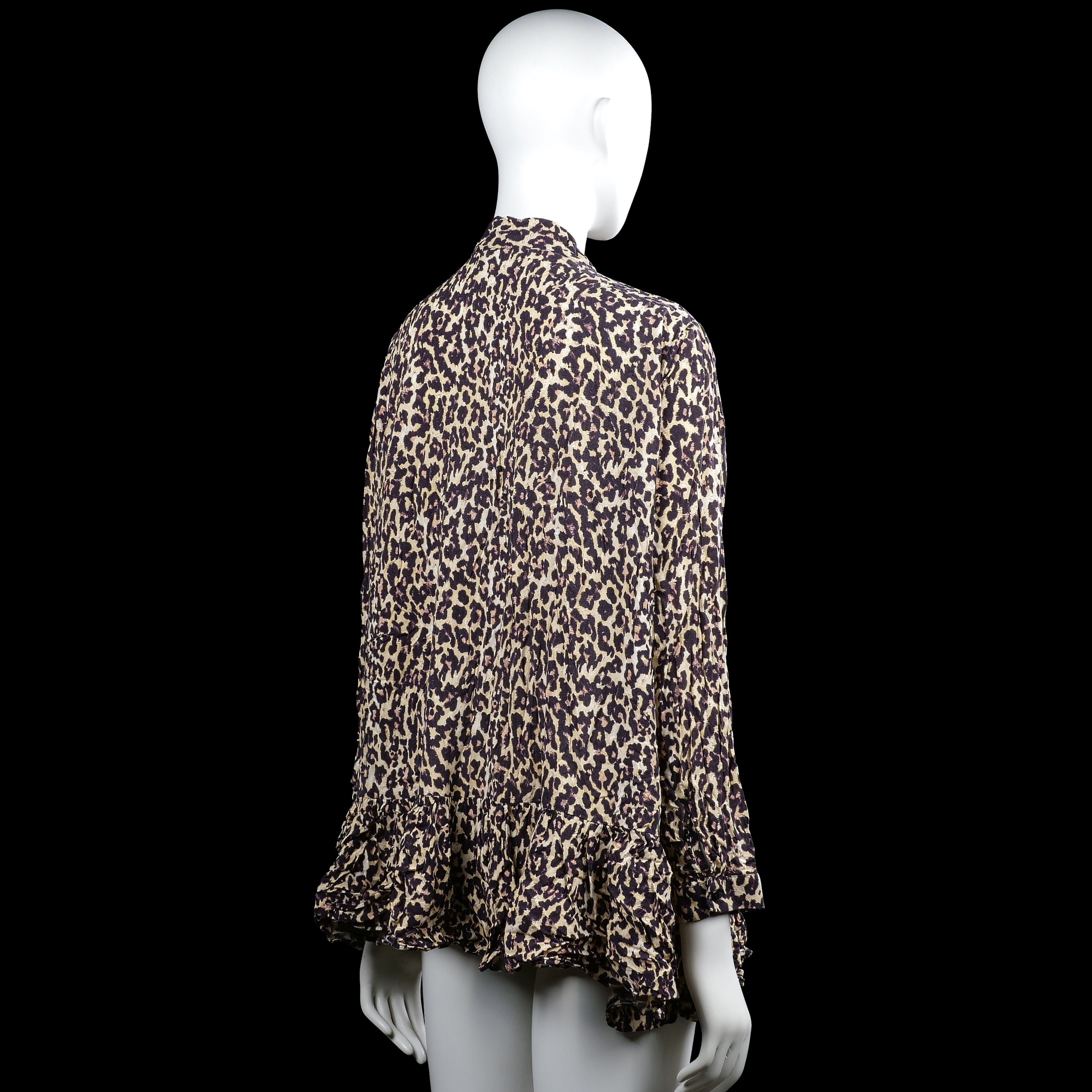 Tunic - Beige & Black - Size M