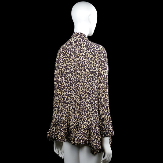 Tunic - Beige & Black - Size M