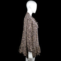 Tunic - Beige & Black - Size M