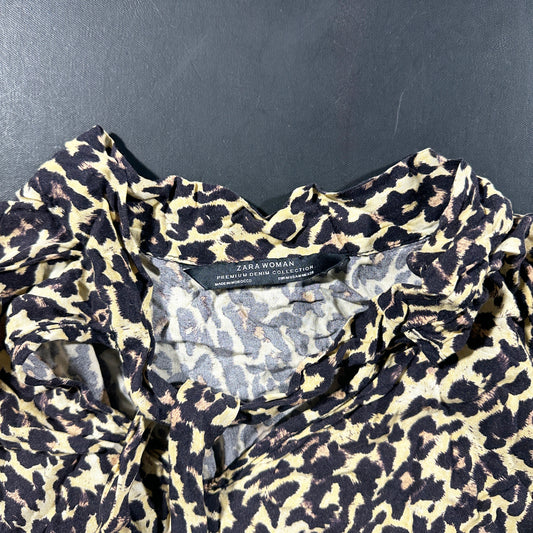Tunic - Beige & Black - Size M